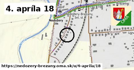 4. apríla 18, Nedožery - Brezany