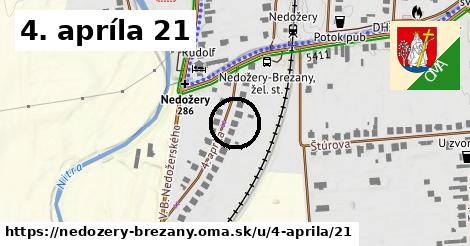 4. apríla 21, Nedožery - Brezany