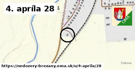 4. apríla 28, Nedožery - Brezany