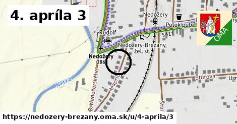4. apríla 3, Nedožery - Brezany