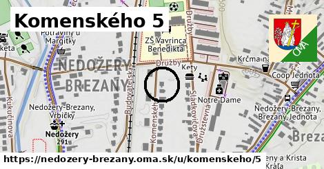 Komenského 5, Nedožery - Brezany