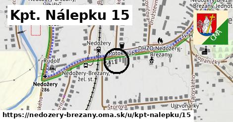 Kpt. Nálepku 15, Nedožery - Brezany