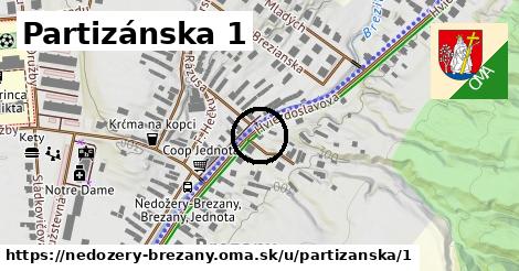 Partizánska 1, Nedožery - Brezany