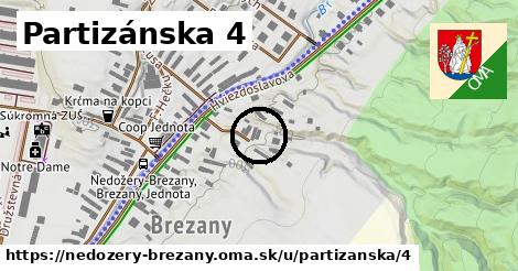 Partizánska 4, Nedožery - Brezany