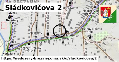 Sládkovičova 2, Nedožery - Brezany