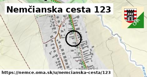 Nemčianska cesta 123, Nemce