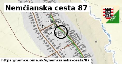 Nemčianska cesta 87, Nemce