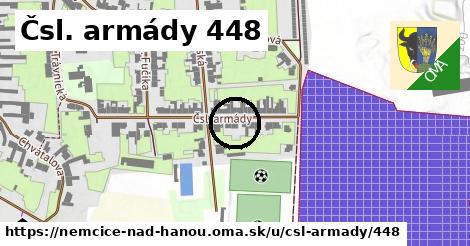 Čsl. armády 448, Němčice nad Hanou