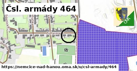 Čsl. armády 464, Němčice nad Hanou