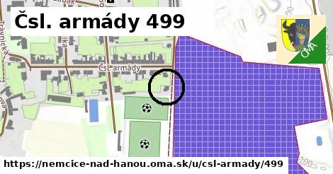 Čsl. armády 499, Němčice nad Hanou