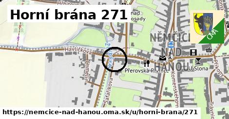 Horní brána 271, Němčice nad Hanou