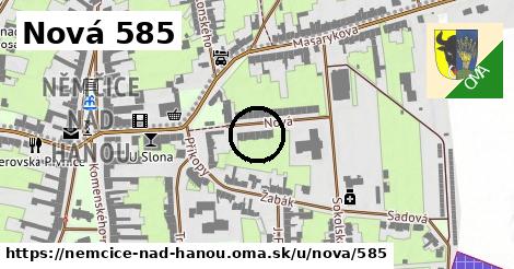 Nová 585, Němčice nad Hanou