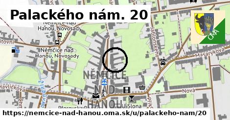 Palackého nám. 20, Němčice nad Hanou