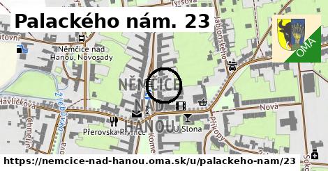 Palackého nám. 23, Němčice nad Hanou