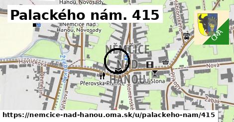 Palackého nám. 415, Němčice nad Hanou