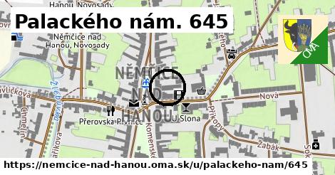 Palackého nám. 645, Němčice nad Hanou