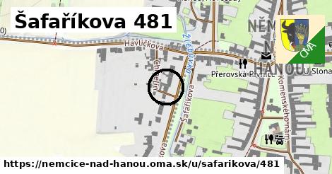 Šafaříkova 481, Němčice nad Hanou