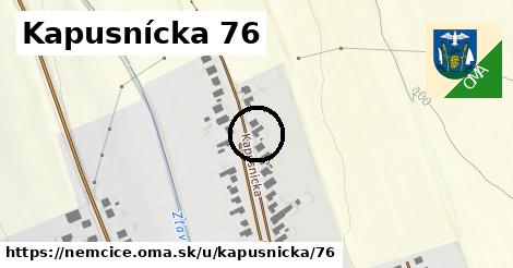 Kapusnícka 76, Nemčice