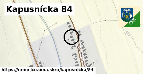 Kapusnícka 84, Nemčice