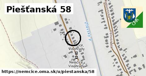 Piešťanská 58, Nemčice
