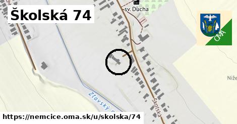 Školská 74, Nemčice