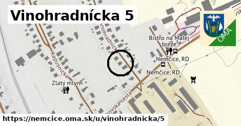 Vinohradnícka 5, Nemčice