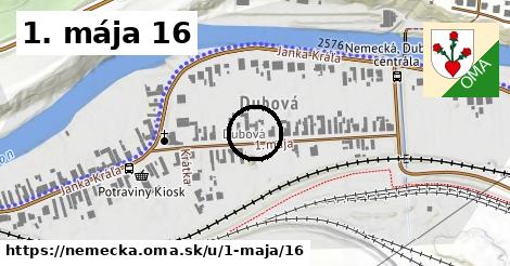 1. mája 16, Nemecká
