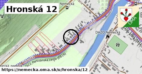 Hronská 12, Nemecká