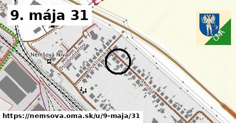 9. mája 31, Nemšová