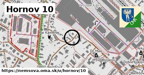 Hornov 10, Nemšová