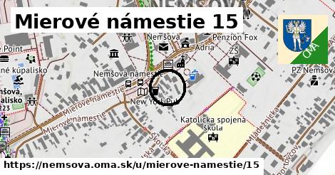 Mierové námestie 15, Nemšová