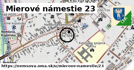 Mierové námestie 23, Nemšová