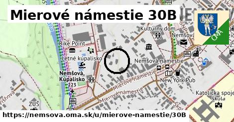 Mierové námestie 30B, Nemšová