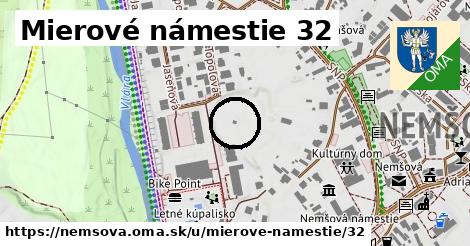 Mierové námestie 32, Nemšová