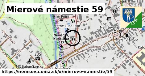 Mierové námestie 59, Nemšová