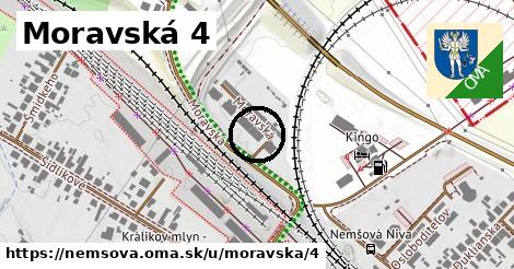 Moravská 4, Nemšová