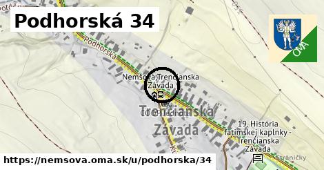 Podhorská 34, Nemšová