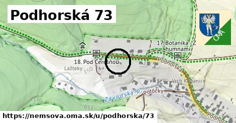 Podhorská 73, Nemšová