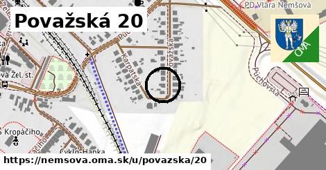 Považská 20, Nemšová