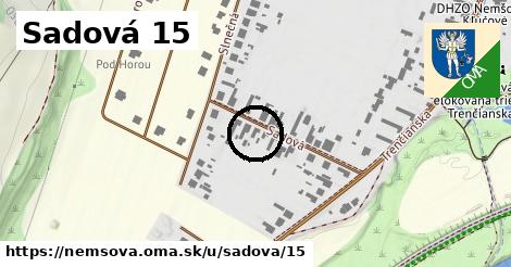 Sadová 15, Nemšová