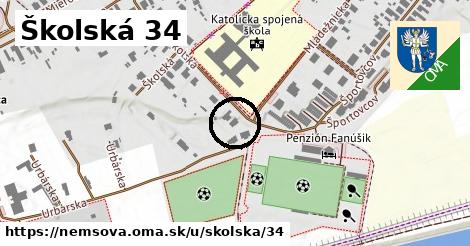 Školská 34, Nemšová