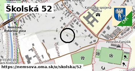 Školská 52, Nemšová