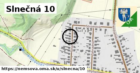 Slnečná 10, Nemšová