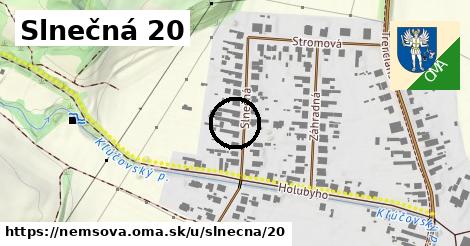 Slnečná 20, Nemšová