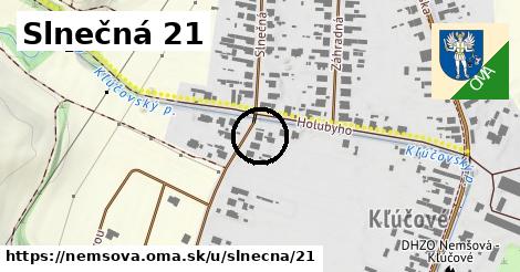 Slnečná 21, Nemšová