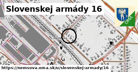 Slovenskej armády 16, Nemšová