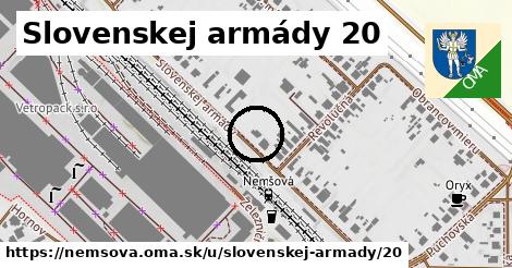 Slovenskej armády 20, Nemšová