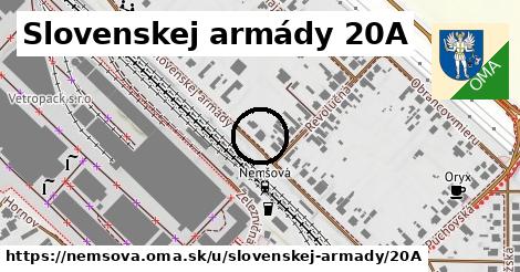 Slovenskej armády 20A, Nemšová