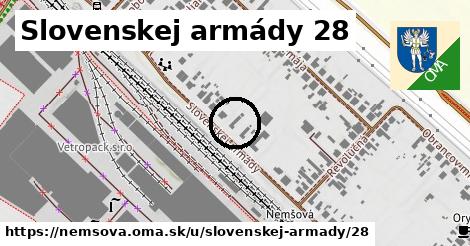 Slovenskej armády 28, Nemšová