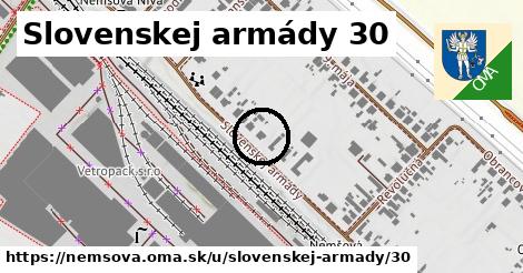 Slovenskej armády 30, Nemšová